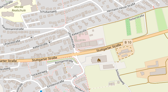 FitnessStudio auf Satellitenbild