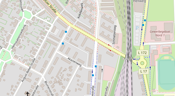 Trainings-Location auf Karte