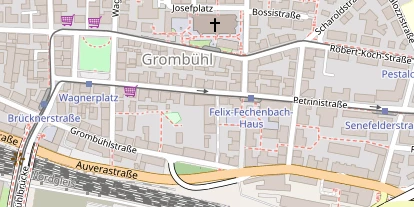 FitnessStudio auf Satellitenbild
