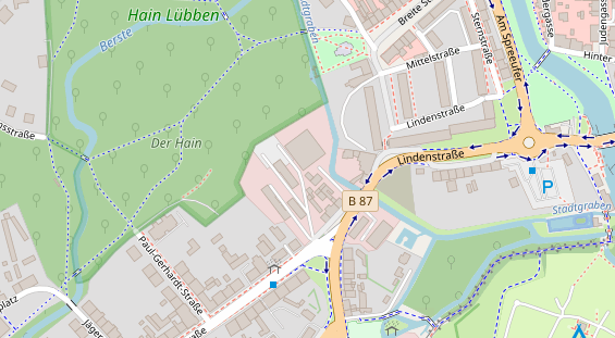 Trainings-Location auf Karte