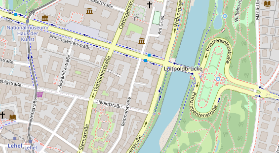 FitnessStudio auf Satellitenbild