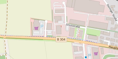 FitnessStudio auf Satellitenbild