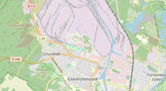 FitnessStudio auf Karte