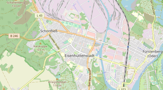 FitnessStudio auf Karte