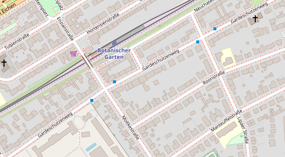 FitnessStudio auf Satellitenbild