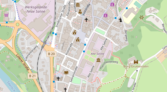 Trainings-Location auf Karte