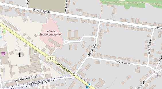 FitnessStudio auf Satellitenbild