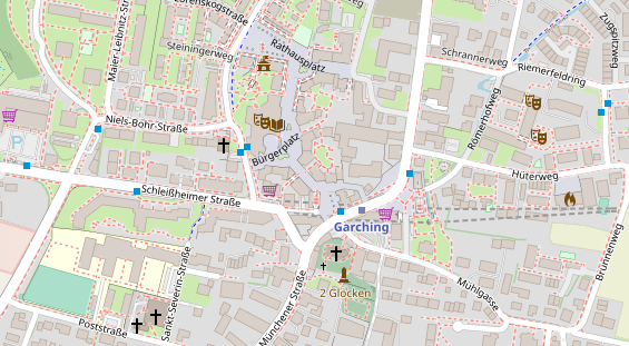 Trainings-Location auf Karte