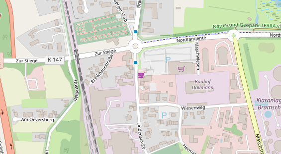 Trainings-Location auf Karte