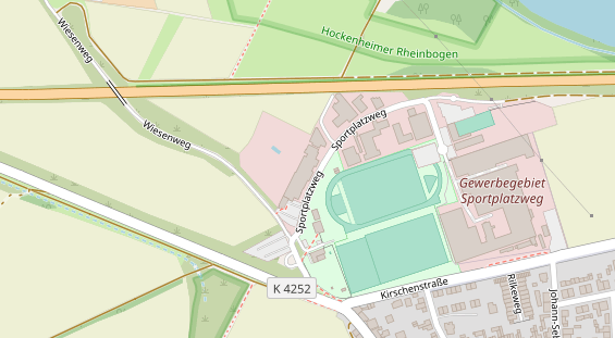 FitnessStudio auf Satellitenbild