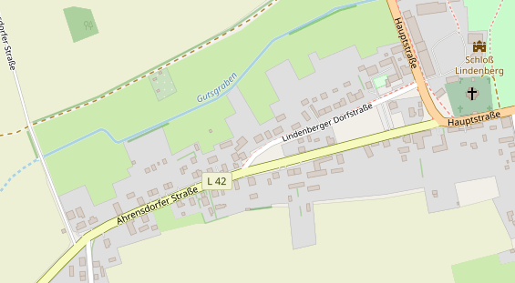 FitnessStudio auf Satellitenbild