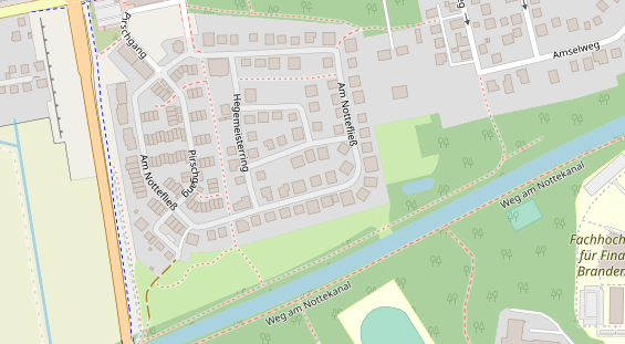 FitnessStudio auf Satellitenbild