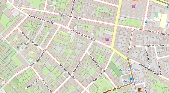 FitnessStudio auf Satellitenbild