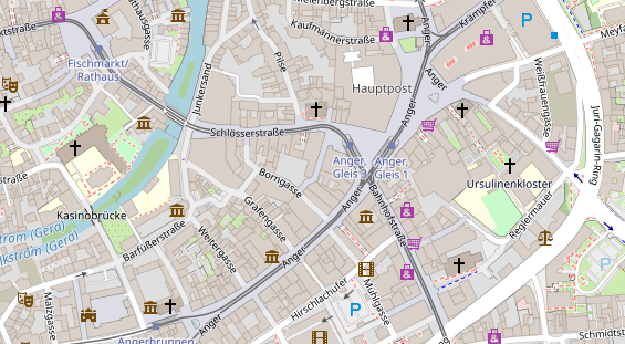 Trainings-Location auf Karte