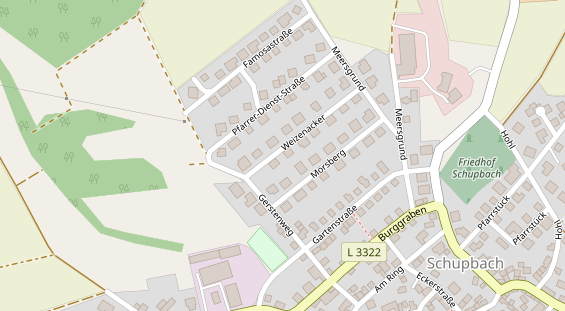 FitnessStudio auf Satellitenbild