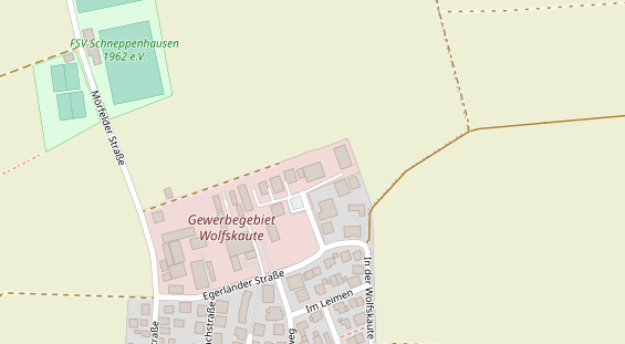 FitnessStudio auf Satellitenbild