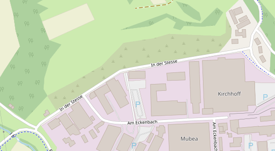 FitnessStudio auf Satellitenbild