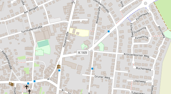 Trainings-Location auf Karte