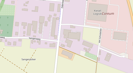 FitnessStudio auf Satellitenbild