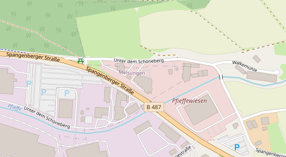 FitnessStudio auf Satellitenbild