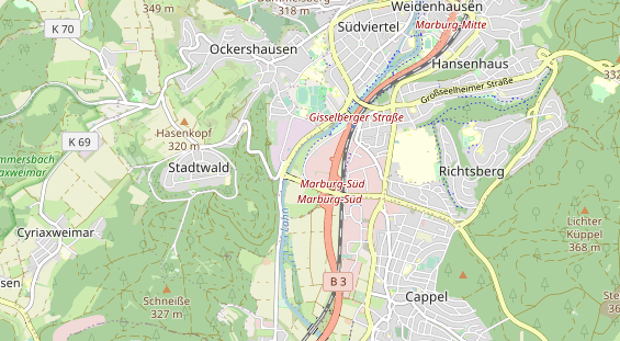 FitnessStudio auf Karte