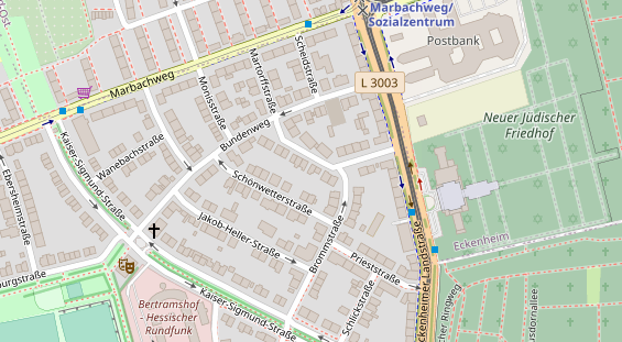 FitnessStudio auf Satellitenbild