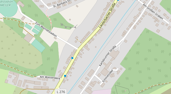 Trainings-Location auf Karte