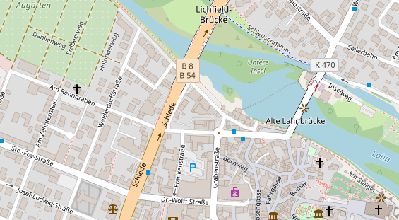 Trainings-Location auf Karte