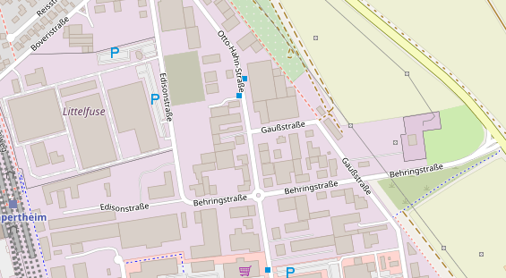 FitnessStudio auf Satellitenbild