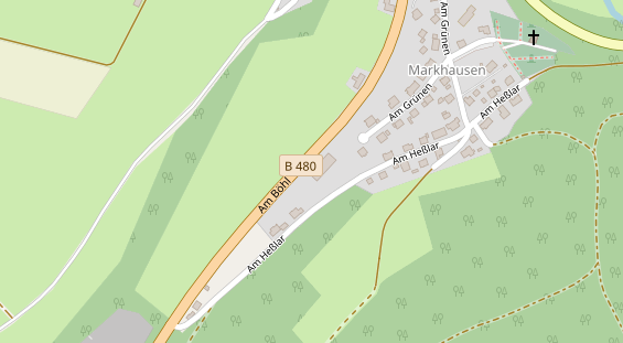 FitnessStudio auf Satellitenbild