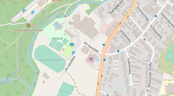 Trainings-Location auf Karte