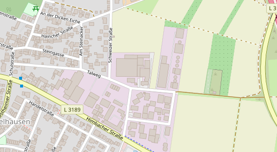 FitnessStudio auf Satellitenbild