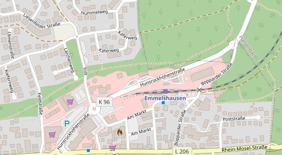 FitnessStudio auf Satellitenbild