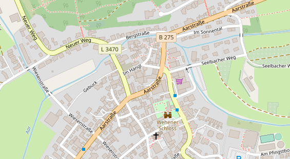 Trainings-Location auf Karte