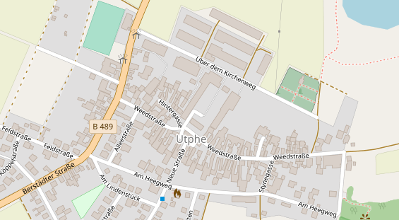 FitnessStudio auf Satellitenbild