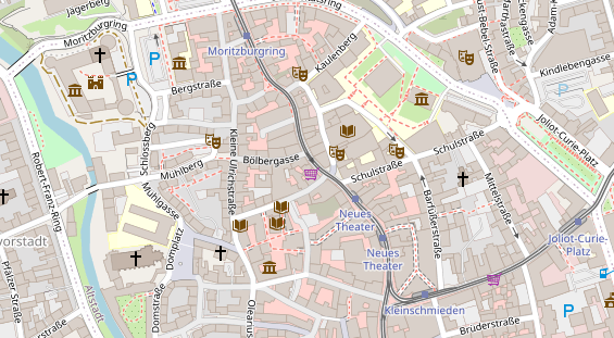 FitnessStudio auf Satellitenbild