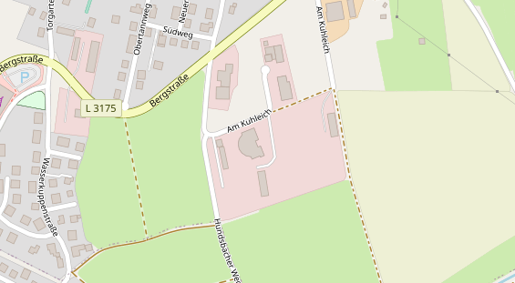 FitnessStudio auf Satellitenbild