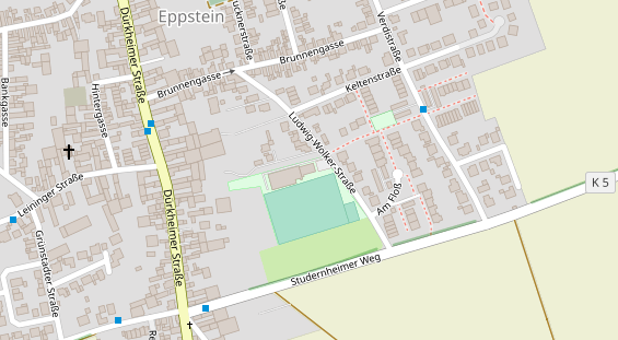 FitnessStudio auf Satellitenbild