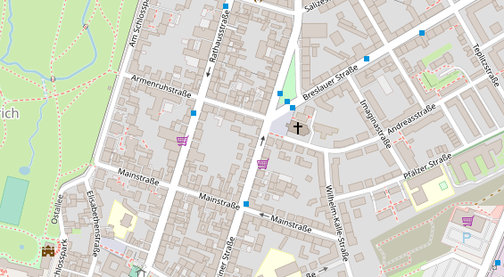 Trainings-Location auf Karte