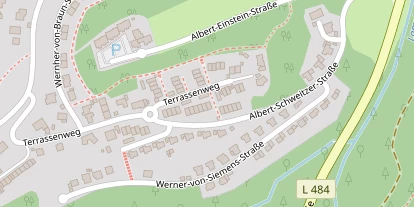 FitnessStudio auf Satellitenbild