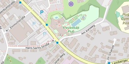 FitnessStudio auf Satellitenbild