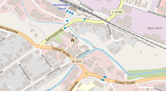 FitnessStudio auf Satellitenbild