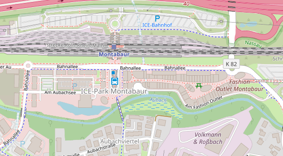 FitnessStudio auf Satellitenbild