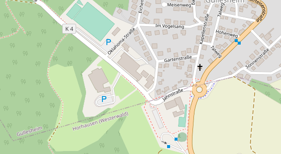 FitnessStudio auf Satellitenbild