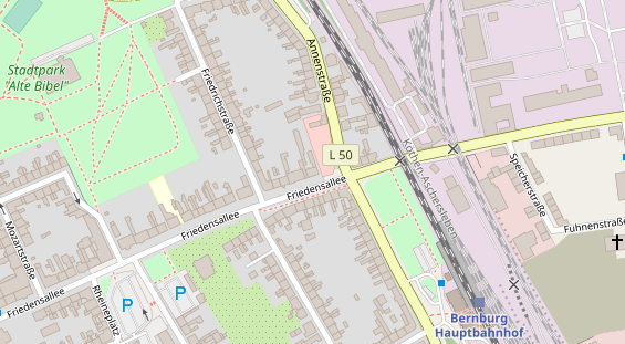 FitnessStudio auf Satellitenbild