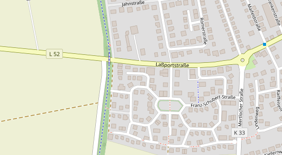 FitnessStudio auf Satellitenbild