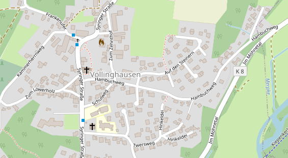 FitnessStudio auf Satellitenbild