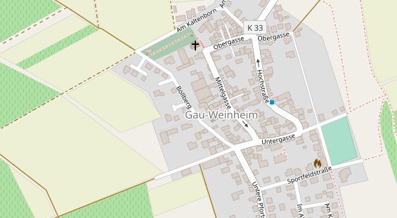 FitnessStudio auf Satellitenbild