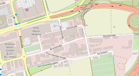 Trainings-Location auf Karte