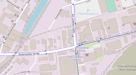 FitnessStudio auf Satellitenbild